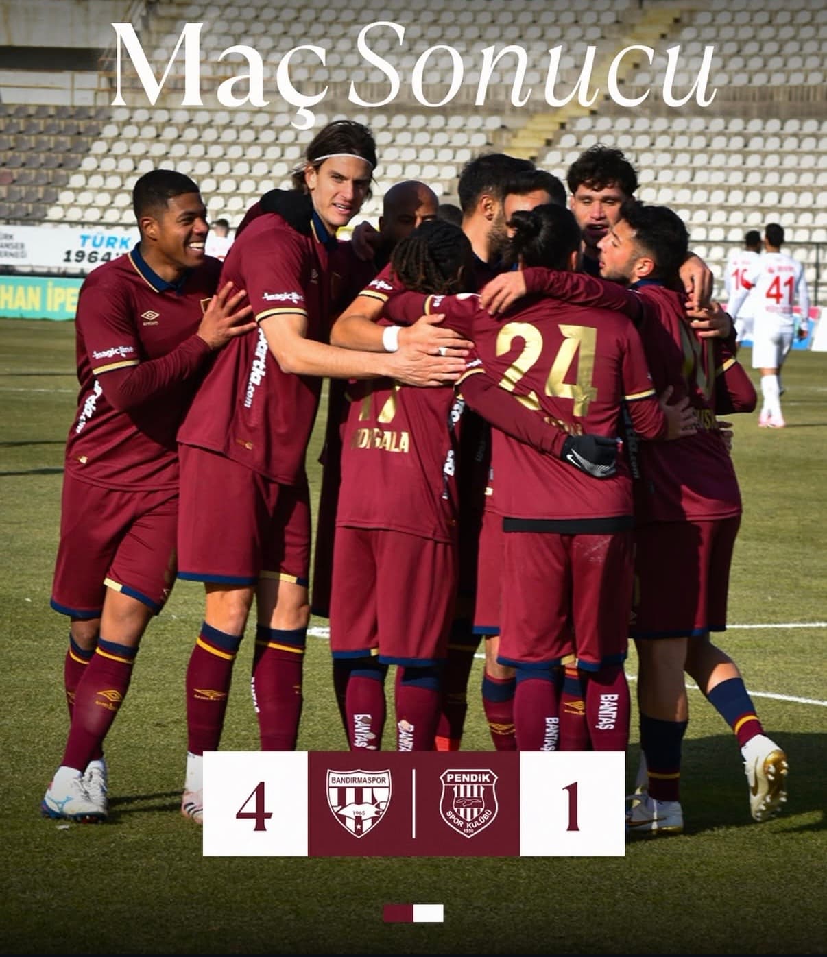 BANBAN'DAN MÜTHİŞ DÖNÜŞ 4-1