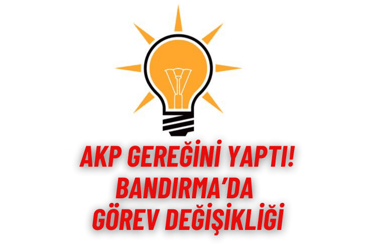 SON DAKİKA | AKP Gereğini Yaptı!