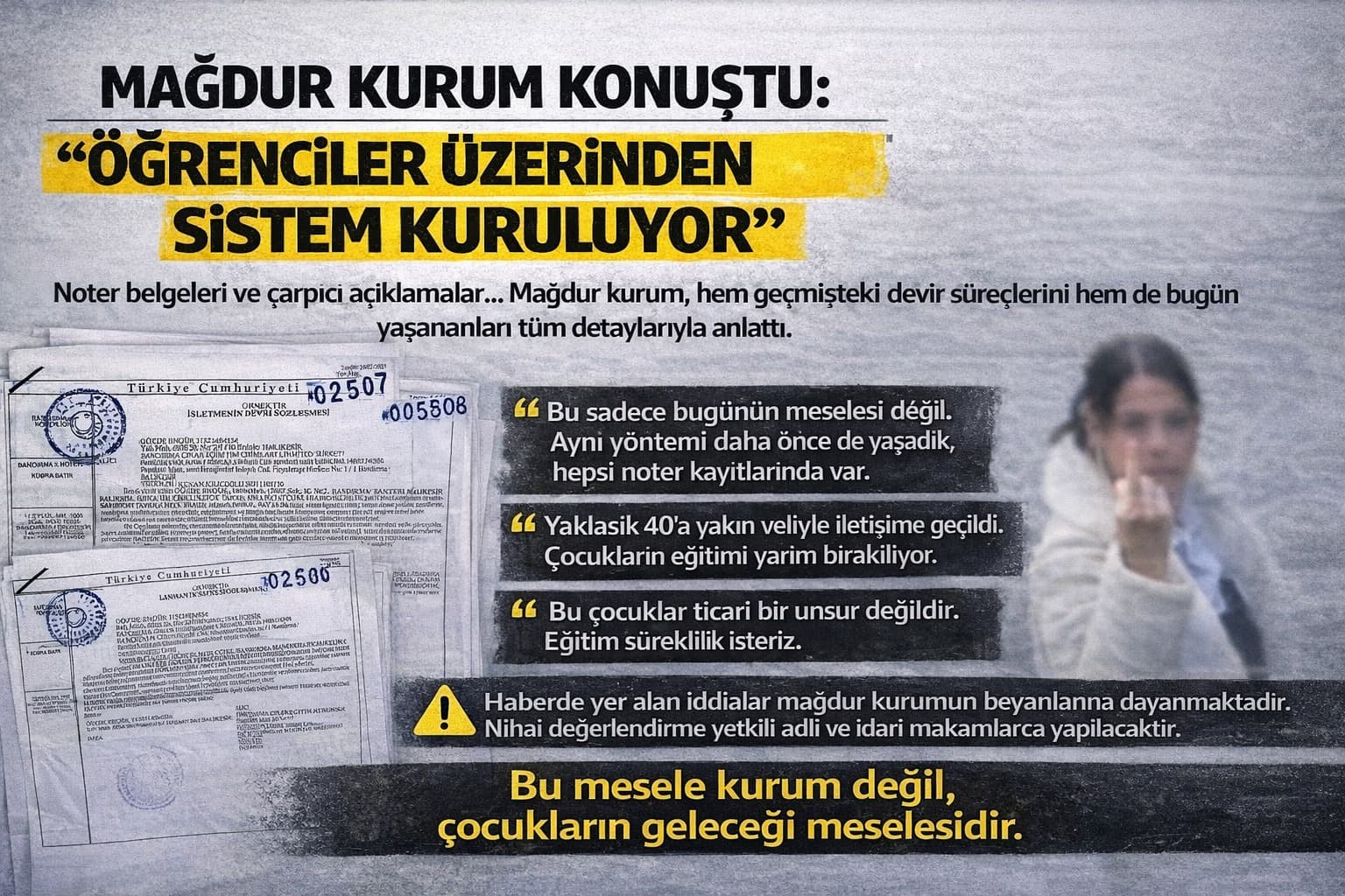 MAĞDUR KURUM KONUŞTU: “AYNI DÖNGÜ YENİDEN BAŞLADI”