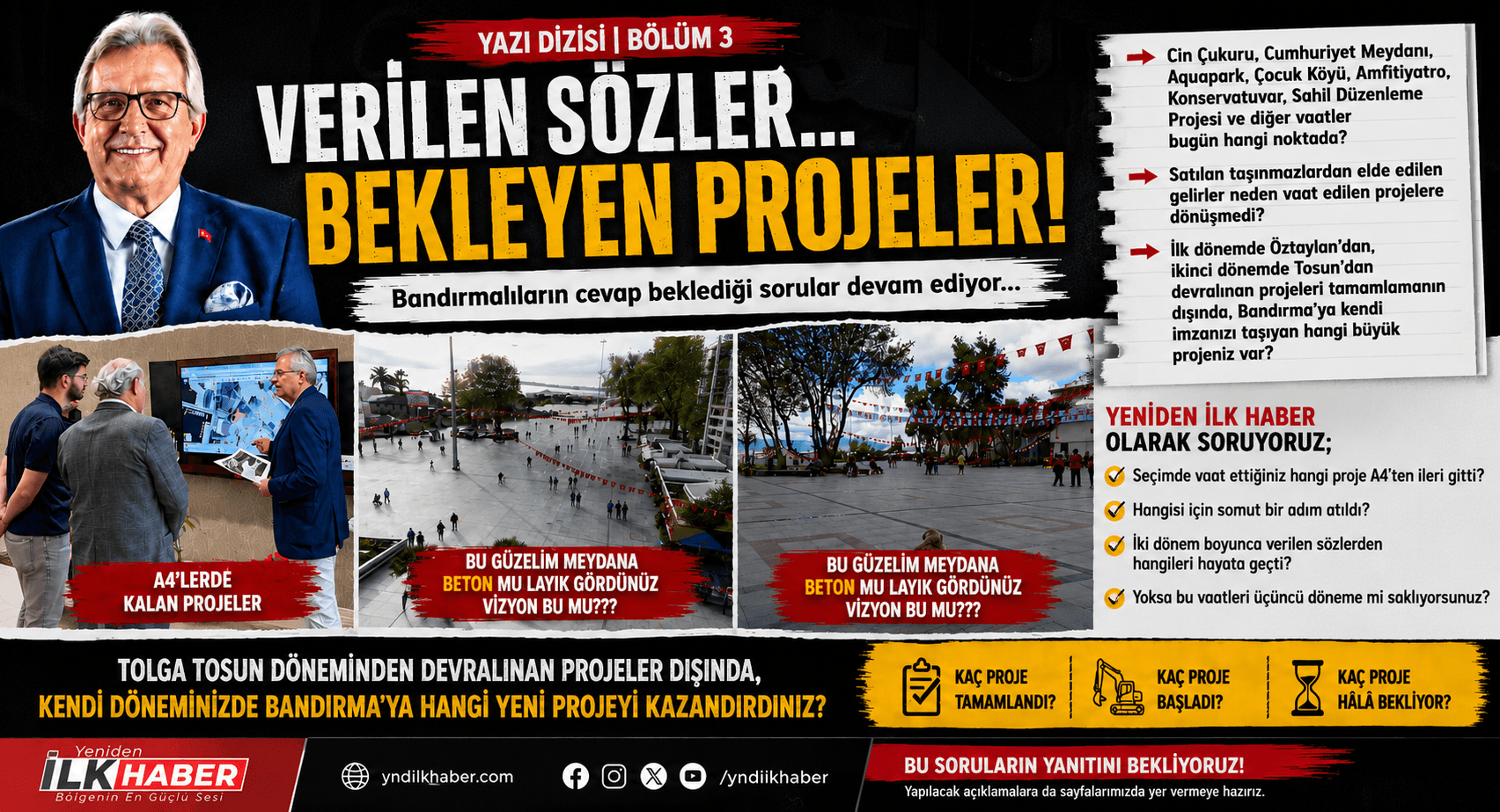 YAZI DİZİSİ | BÖLÜM 3 VERİLEN SÖZLER... BEKLEYEN PROJELER!