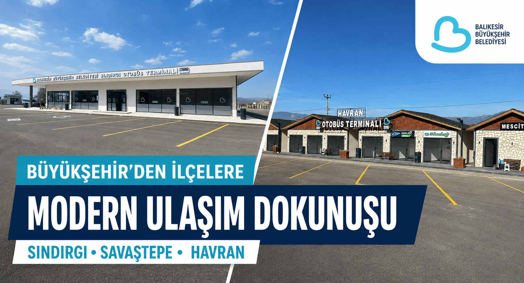 Büyükşehir’den İlçelere Modern Ulaşım Dokunuşu